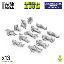 Figurines de soldats blessés 1:100 | Kit pour Mecha, Gundams et Gunpla Figurines de soldats blessés 1:100 | Kit pour Mecha, Gundams et Gunpla