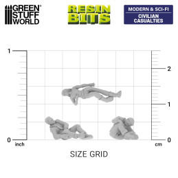 Figuras de civiles heridos 1:100 | Kits para Mecha Gundams y Gunpla Figuras de civiles heridos 1:100 | Kits para Mecha Gundams y Gunpla