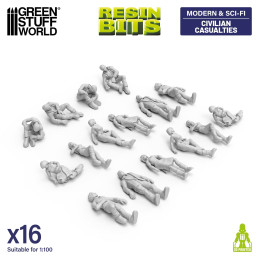 Figuras de civiles heridos 1:100 | Kits para Mecha Gundams y Gunpla Figuras de civiles heridos 1:100 | Kits para Mecha Gundams y Gunpla