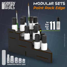 Organizador Modular Pinturas Negro - QUESITO Organizador Modular Pinturas Negro - QUESITO