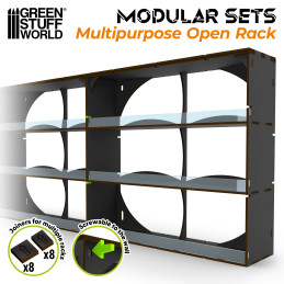 Organizador Abierto Negro - VERTICAL Multiuso Organizador Abierto Negro - VERTICAL Multiuso