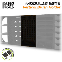 Schwarzer Pinsel-Organizer | Pinselhalter Schwarzer Pinsel-Organizer | Pinselhalter