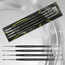 Set Pinceles Kolinsky SILVER SERIES (S) Pinceles Kolinsky Set Pinceles Kolinsky SILVER SERIES (S) Pinceles Kolinsky