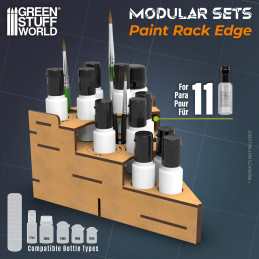 Présentoir Modulaire pour Peinture - RAYON | Bois MDF Présentoir Modulaire pour Peinture - RAYON | Bois MDF