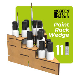 Modular Paint Rack - WEDGE | MDF Wood Displays Modular Paint Rack - WEDGE | MDF Wood Displays