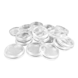 Peanas de plástico transparentes con HUECO - Redondas 28,5mm Peanas Transparentes Redondas Peanas de plástico transparentes con HUECO - Redondas 28,5mm Peanas Transparentes Redondas