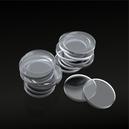 Acrylic Bases - Round 25 mm CLEAR | Acrylic Round Bases