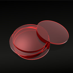 Peanas Acrílicas - Redondas 55 mm ROJO TRANSPARENTES Peanas Transparentes Redondas Peanas Acrílicas - Redondas 55 mm ROJO TRANSPARENTES Peanas Transparentes Redondas