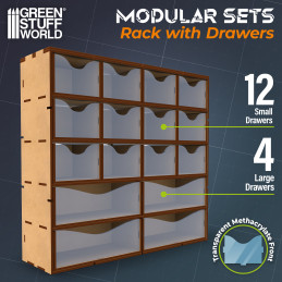 Cajonera vertical madera DM Organizadores de madera DM Cajonera vertical madera DM Organizadores de madera DM