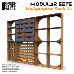 Support multifonctionnel en MDF x4 | Bois MDF