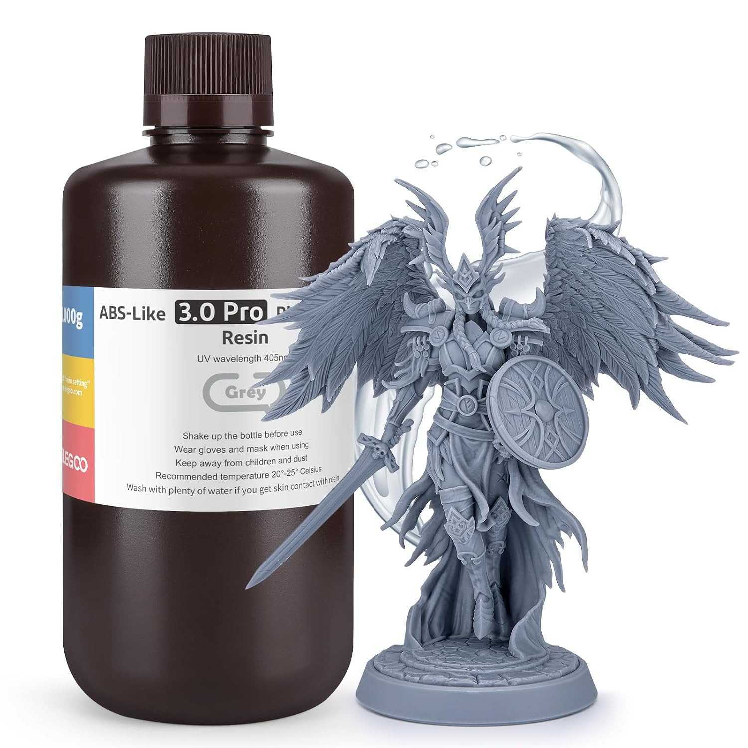 Résine Imprimante Elegoo 3.0 Pro ABS-like Gris 1000 ml