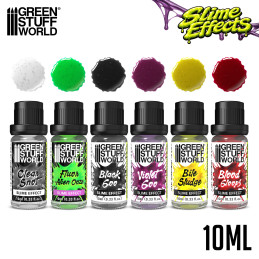 Set Colori Effetti Slime per Modellismo e Miniature