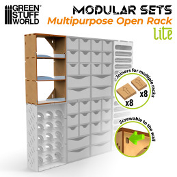 Vertikaler Mehrzweck-Organizer - LITE | MDF-Holz Vertikaler Mehrzweck-Organizer - LITE | MDF-Holz
