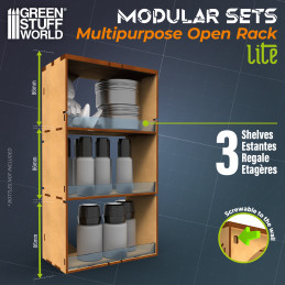 Vertikaler Mehrzweck-Organizer - LITE | MDF-Holz Vertikaler Mehrzweck-Organizer - LITE | MDF-Holz