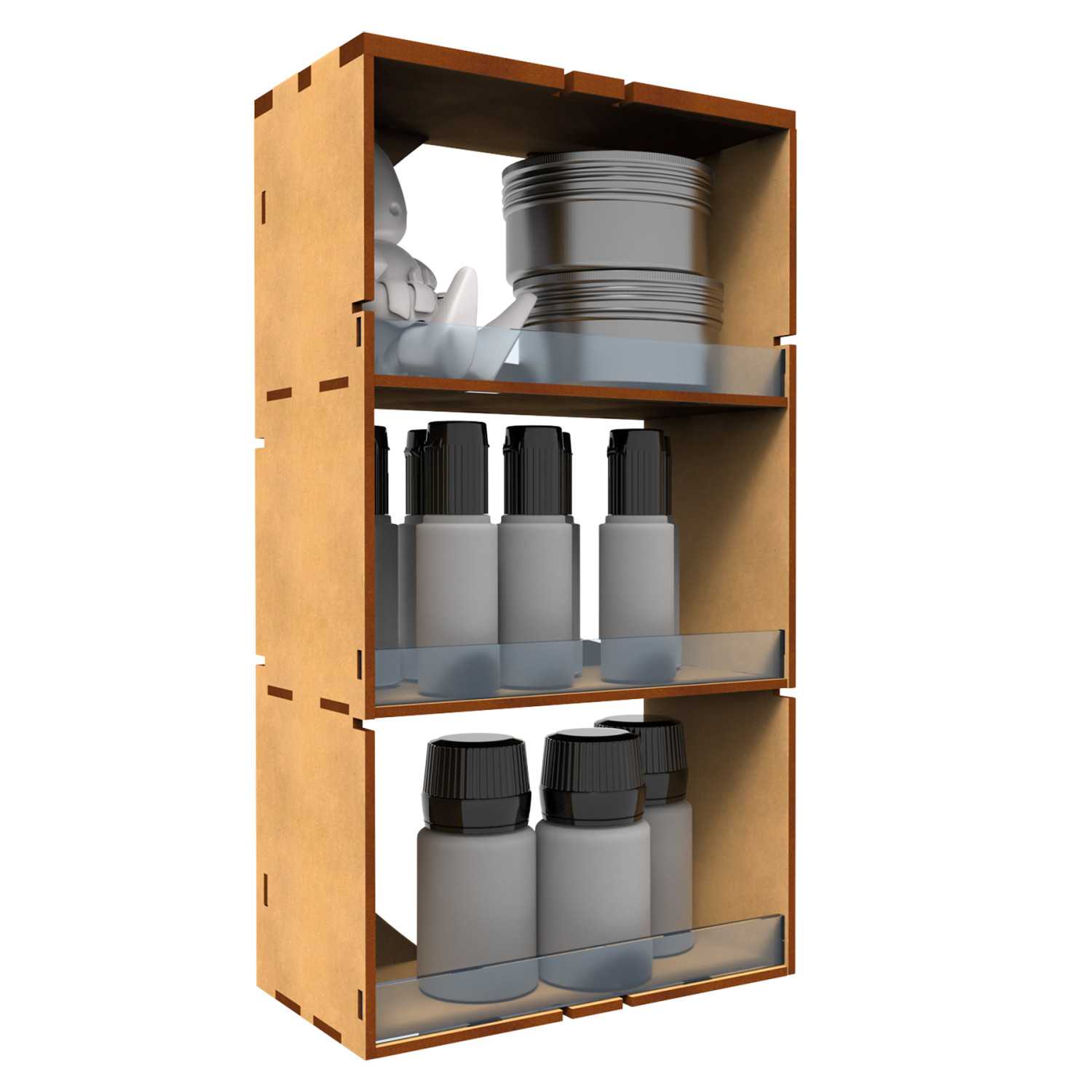 Vertikaler Mehrzweck-Organizer - LITE | MDF-Holz Vertikaler Mehrzweck-Organizer - LITE | MDF-Holz