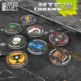 Tokens Wh40k 11 Edición compatibles con tokens warhammer 40k Tokens Wh40k 11 Edición compatibles con tokens warhammer 40k