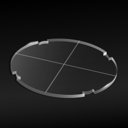 Socles ROND 150 mm en Acrylique (Legion) | Socles transparents Star Wars Legion