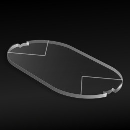 100x175 mm Oval Acryl Basen (Legion) | Star Wars Legion Transparente Basen