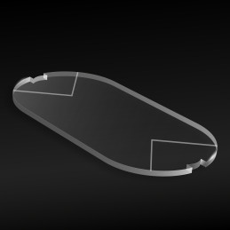 Acrylic Bases - Oval Pill 100x200mm (Legion) | Acrylic Bases Star Wars Legion Acrylic Bases - Oval Pill 100x200mm (Legion) | Acrylic Bases Star Wars Legion