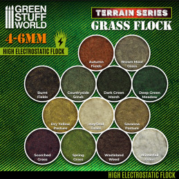 Grasfasern 4-6mm - SCORCHED BROWN 200 ml | Grasfasern 4-6 mm Grasfasern 4-6mm - SCORCHED BROWN 200 ml | Grasfasern 4-6 mm