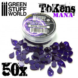 Mana tokens | Gaming Tokens and Meeples