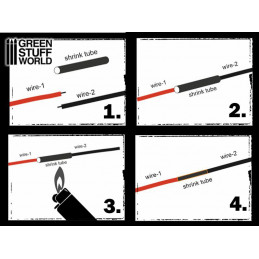 Shrink tubes for LED connections | Hobby Electronics