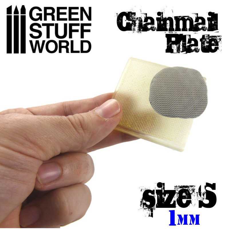 Texture Plate - ChainMail - Size S | Chainmail Texture Plate - ChainMail - Size S | Chainmail