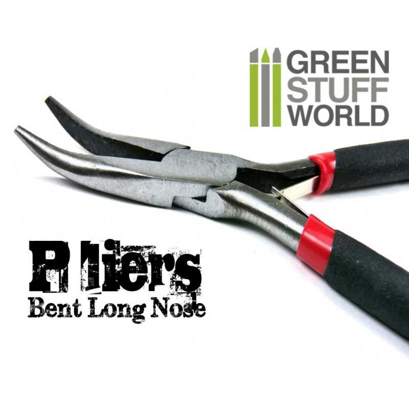 Bent Long Nose Plier | Modeling pliers