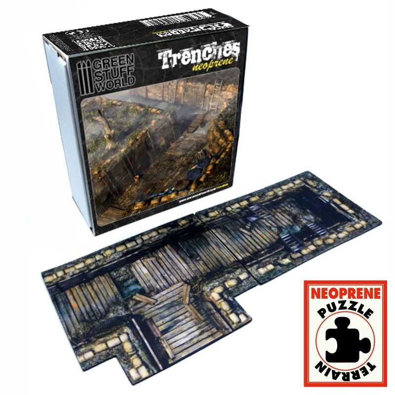 Trenches - Neoprene Terrain Set | Neopren Terrain