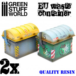 EU Waste Containers | Modern furniture and scenery