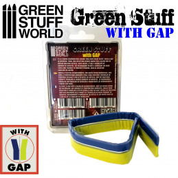 Green Stuff Putty 36'5 Inches 92cm Modeller Epoxy Putty Kneadatite Blue  Yellow Duro 