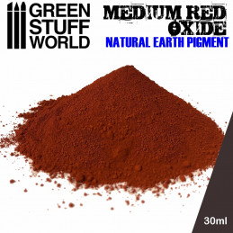 Pigmento MEDIUM RED OXIDE Pigmentos terrosos