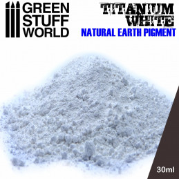 Pigment TITANIUM WHITE | Pigments terreux