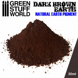 Pigment DARK BROWN EARTH | Erdige Pigmente