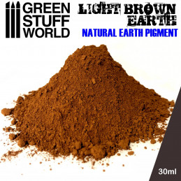 Pigmento LIGHT BROWN EARTH Pigmentos terrosos