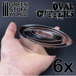 Cutters Ovales pour Bases | Outils de Coupe