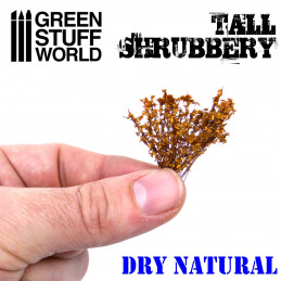 Tall Shrubbery - Dry Natural | Scenery and Resin