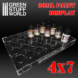 Expositor Pinturas 30ml (4x7) Expositores de Pinturas