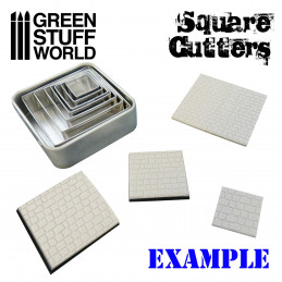 Cutters Quadrati per Basi | Utensili da Taglio