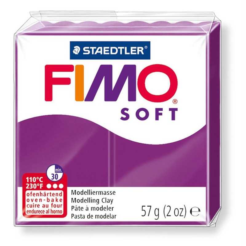 Fimo Soft 57gr - Purpur