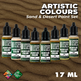 Farbset - Sand und Wüste