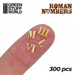 Roman Numbers | Letters and Numbers for Modelling