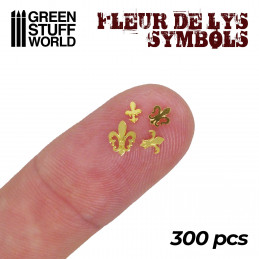 Fleur de Lys Symbols | Photo etched Runes
