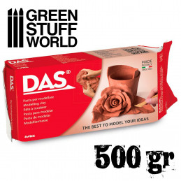 Modelling clay DAS Terracota - 500gr. | Modeling DAS Clay