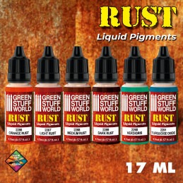Liquid Pigments Set - Rust | Paint