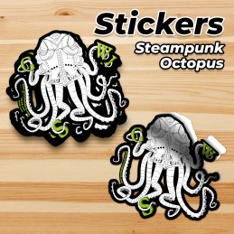 GSW Octopus Sticker | Pegatinas merchan