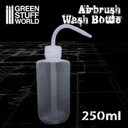 Bottiglia a Spruzzetta per la pulizia degli aerografi 250ml | Aerografia