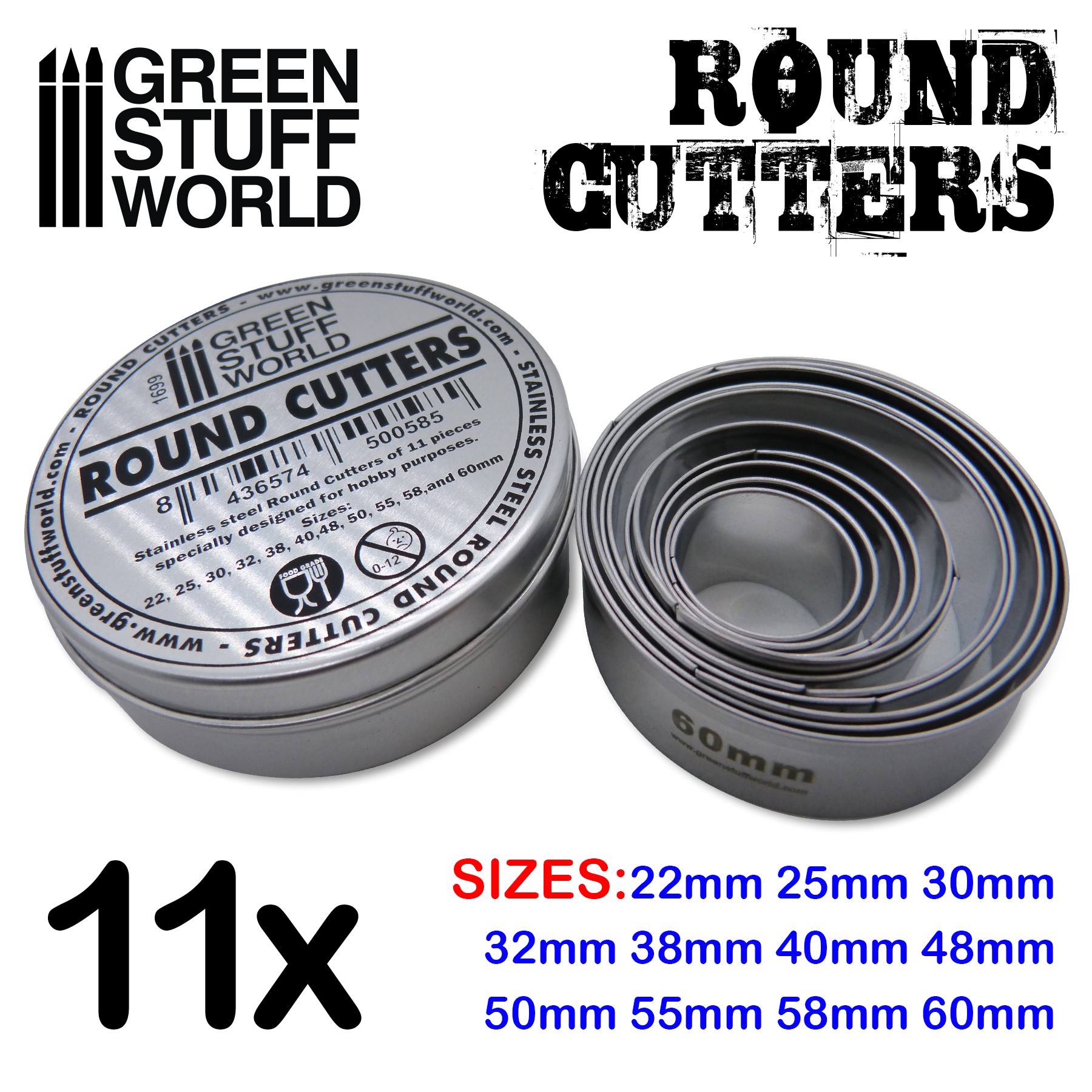 ROUND CIRCLE 28mm DARK BROWN ACRYLIC BASES for Roleplay Miniatures 
