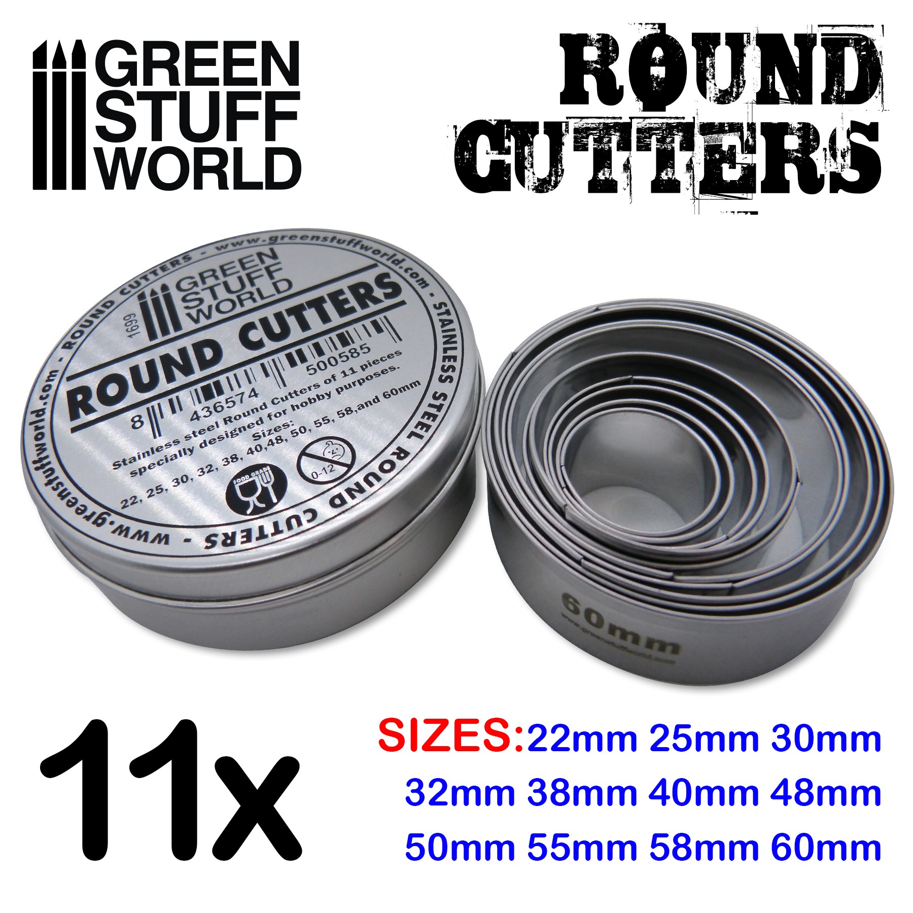 30mm 32mm and 40mm Miniature bases 25mm