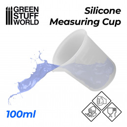 Mesureur en Silicone 100ml | Flacons Vides